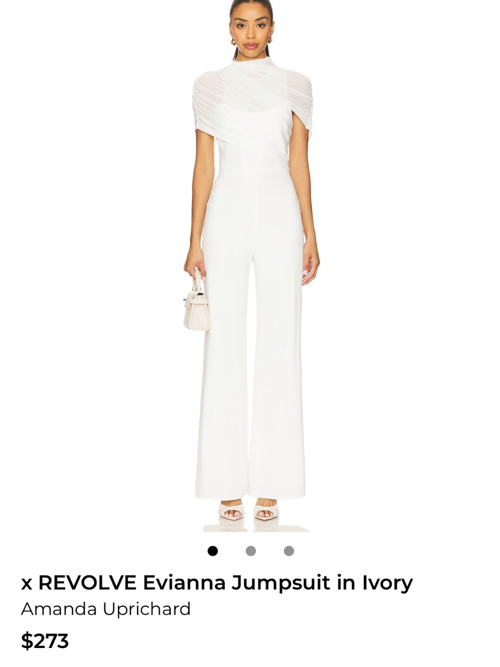 Amanda Uprichard evianna jumpsuit